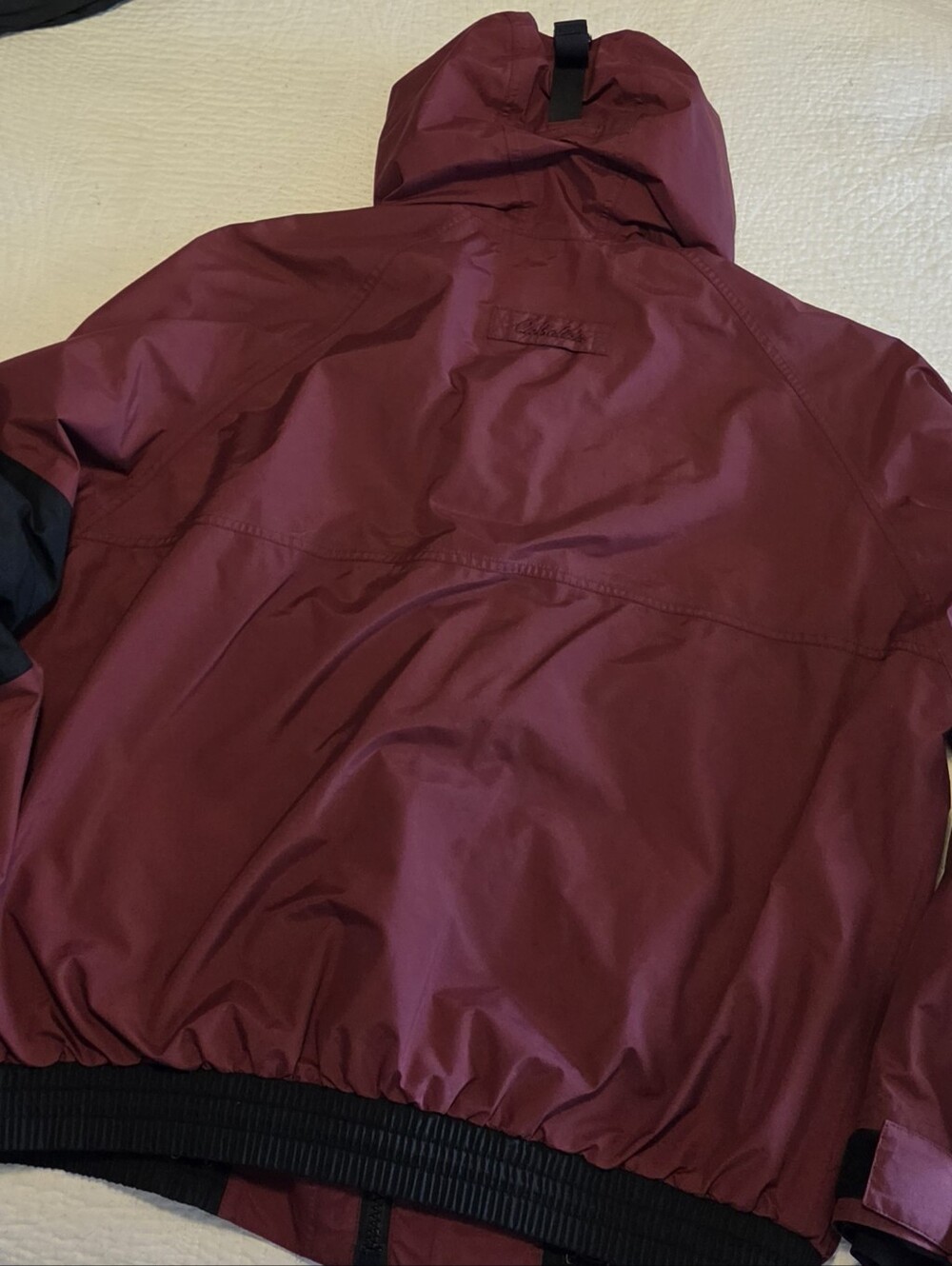 Vintage Cabela's Weather-Resistant Gore-tex Men's Hooded Jacket, Size XL - Picture 6 of 8